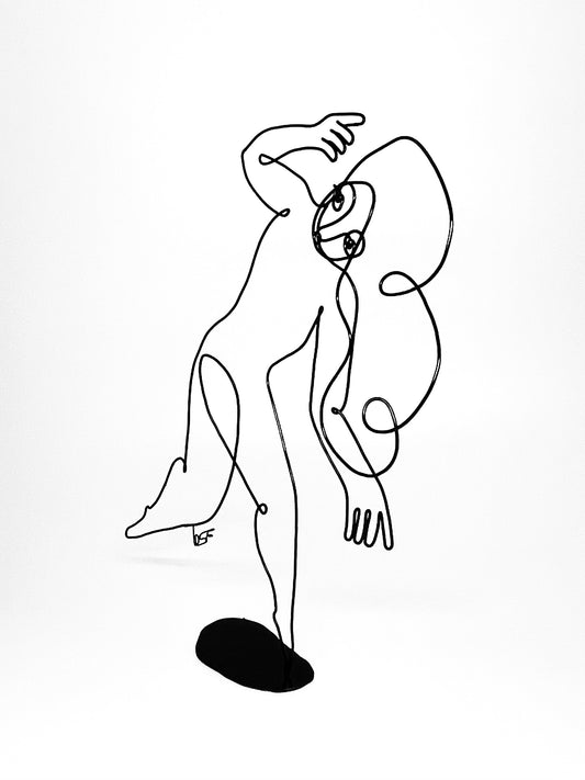 Dancer #9 Wire Sculpture