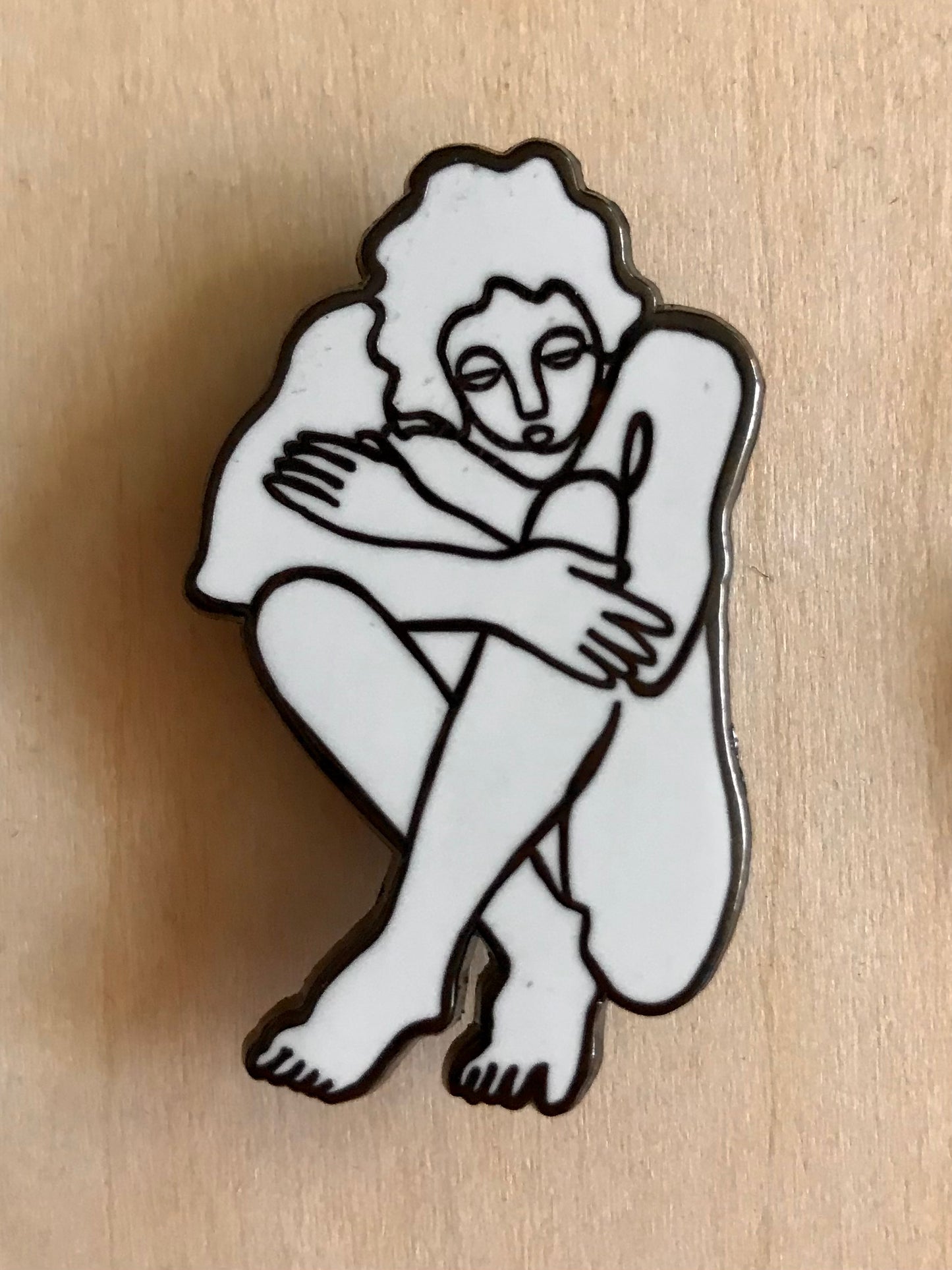 SOME DAYS ARE EASIER THAN OTHERS enamel pin