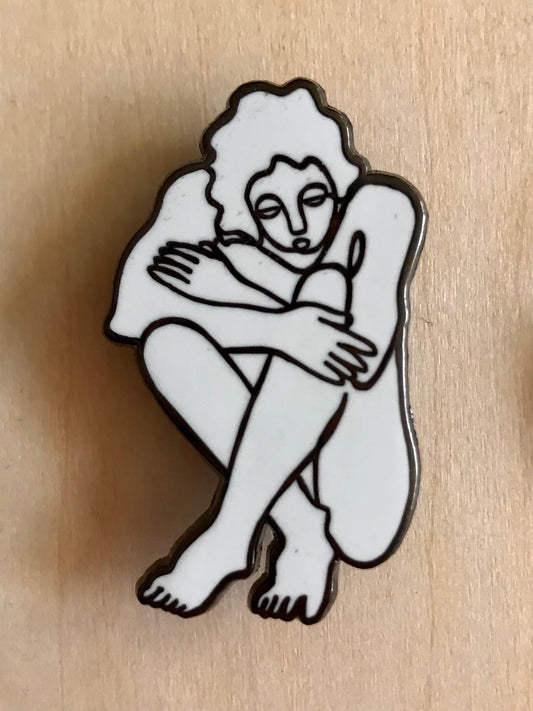 SOME DAYS ARE EASIER THAN OTHERS enamel pin